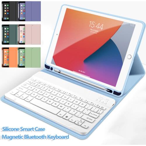 Magnetic Keyboard Case for 2020 IPad Pro 12.9 11 10.5 9.7 inch Case with Bluetooth Keyboard for iPad Air 4 3 2 1 10.9 10.2 Cover