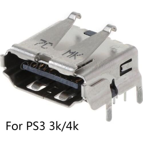 For Playstation 3 PS3 HD PS 3 Super Slim 3000 4000 3K 4K HDMI-Compatible Port Jack Socket Interface Connector Replacement