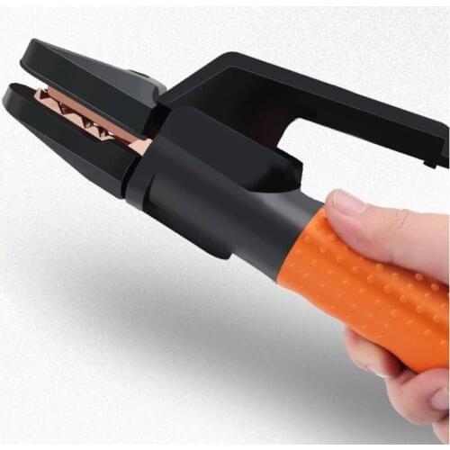 500A electric welding tongs pure copper integrated welding handle electric welding clamp ground wire welding machine accessories