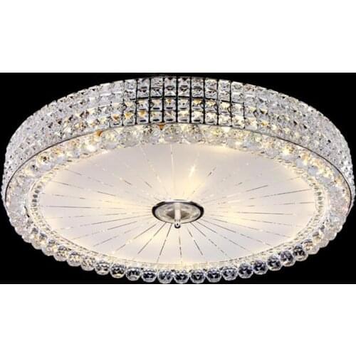 Living room bedroom hotel Simple Round LED ceiling lights channel home lighting personalized silver gold ceiling lamp ZA