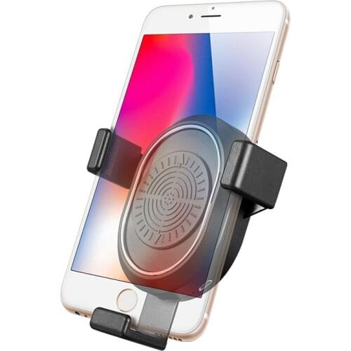 Gravity Car Mount Phone Holder Wireless Charger Air Vent Mount Clip for Universal Phones NK-Shopping