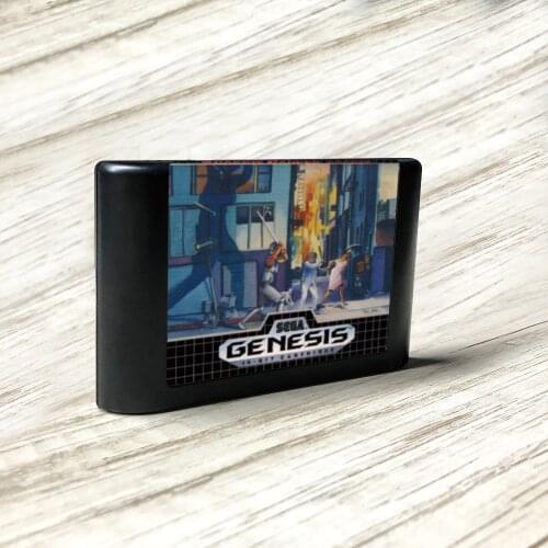 Shadow Dancer The Secret of Shinobi - USA Label Flashkit MD Card for Sega Genesis Megadrive Video Game Console