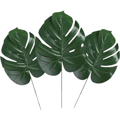 Artificial flower Camel Bottom Leaf 3Adet artificial Leaf decoration artificial flower искусственный цветок