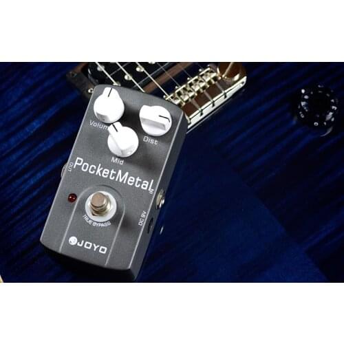 Joyo JF-35 Pocket Metal Distortion Guitar Effect Pedal with Free Pedal Case