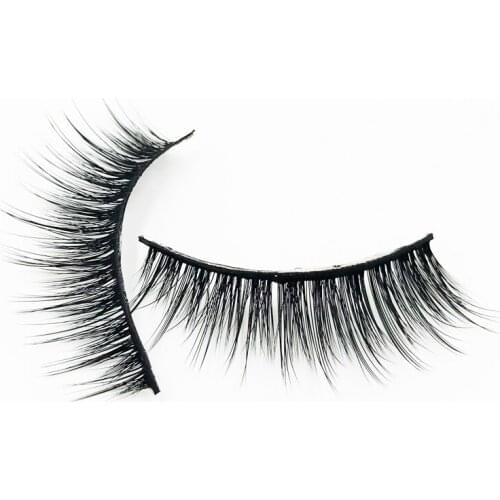 Flash girl soft fake eyelashes 019 100% handmade 5pais 3D mink Eyelashes luxury false Eyelashes