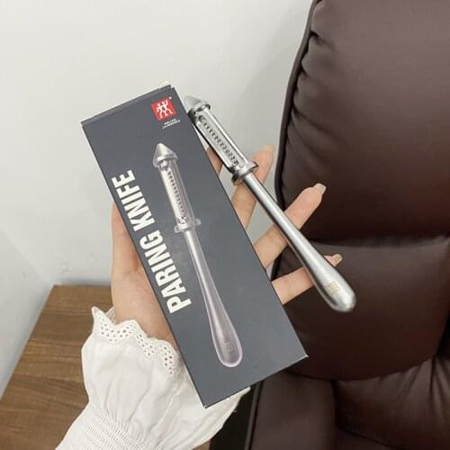 Multifunctional Fruit and Vegetable Peeler Soft Rotating Serrated Saw Wire Stainless Steel for Kitchen