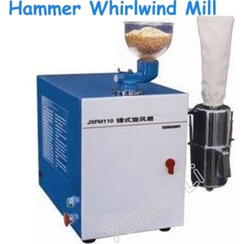 Hammer Whirlwind Mill Grain Test Mill Hammer Mill Grain Crusher Applicable to Gluten / Grain / Wheat / Corn JXFM-110