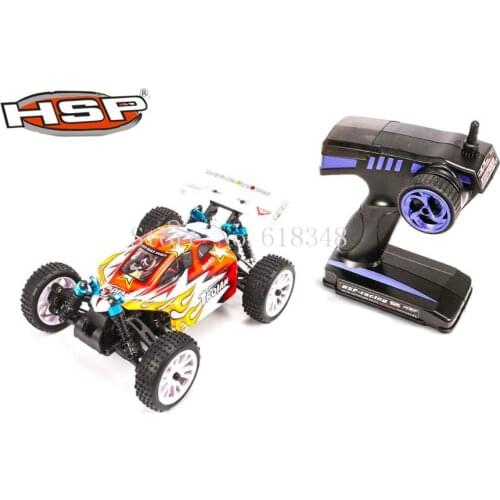 Genuine HSP 1/16th Scale Electric Power Off Road Buggy 4WD RTR RC Car Troian 94185 Remote Control Toys With 2.4Ghz Radio Control