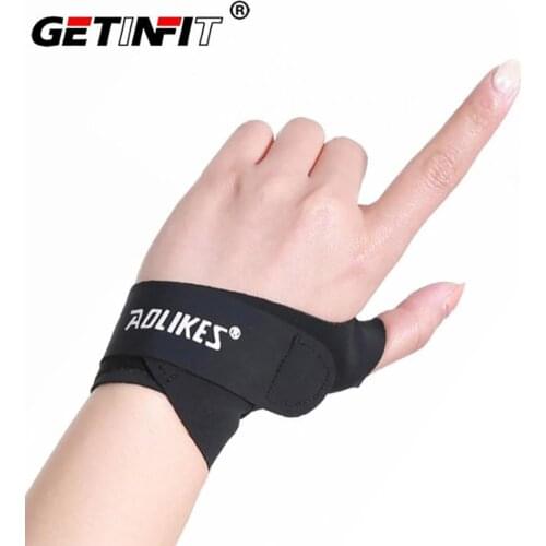 1PCS Adjustable Wrist Splint Brace Thumb Support Stabilizer Finger Protector Injury Aid Tool Health Care Bace Support