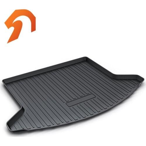 Rubber Rear Trunk Cover Cargo Liner Trunk Tray Floor Mat for Mazada cx-5 2017-2018 Car Floor Trunk Carpet Liners Mats