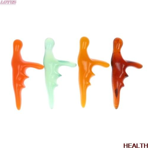 T-Shaped Thumb Massage Cone Body Massage Tool Triangle Acupuncture Stick Meridian Tool Deep Muscle Relax Massage Resin Beeswax