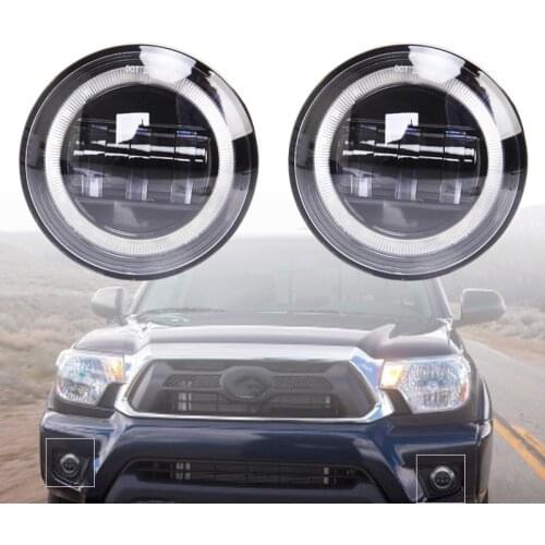 Fog Lights Lamps Light For 05-11 Tacoma/ 07-13 Tundra/ 08-16 Sequoia LED Bumper