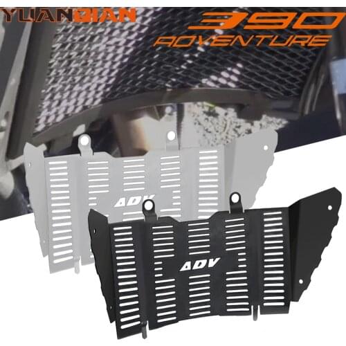 For 390 ADVENTURE 2019 2020 2021 Motorcycle Radiator Grille Guard Cover Protector 390 ADV Water tank net Radiator Guard Protetor