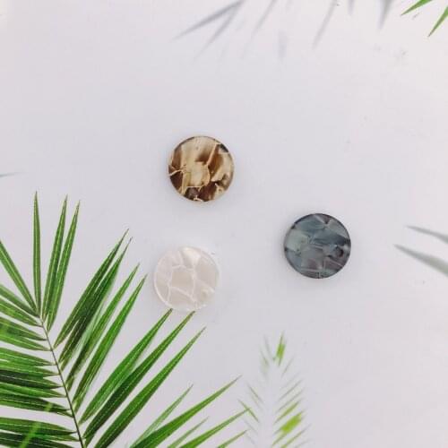 2 pieces/lot transparentplasticsRoundconnectors for jewelry makingjewelry making suppliesbead capsearingsfashion jewelryOther