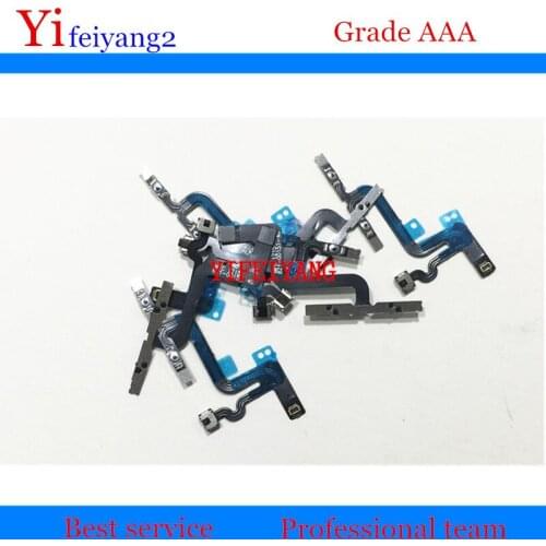 50PCS YIFEIYANG Original New for iPhone 6S Plus Volume Control Button Mute Switch Ribbon Cable Flex Connector