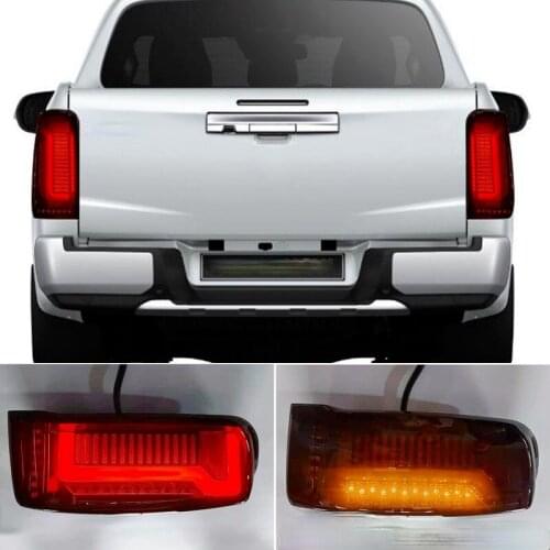 For Mitsubishi Triton L200 full LED tail light assembly 2019 2020 brake light turn signal