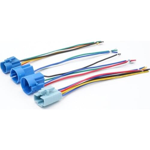 1 pcs Button Socket Connector Wire Length