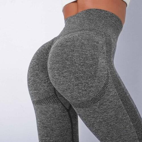 CHRLEISURE Seamless Butt Lift Leggings Push Up High Waist Leggings Women Fitness Sport Gym Clothing Scrunch Leggings Girl
