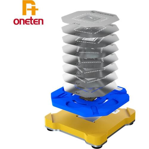 MECHANIC iCPU 7in1 BGA Reballing Platform For iPhone A8 A9 A10 A11 A12 A13 A14 Mainboard CPU IC Chip Glue Removal Layering