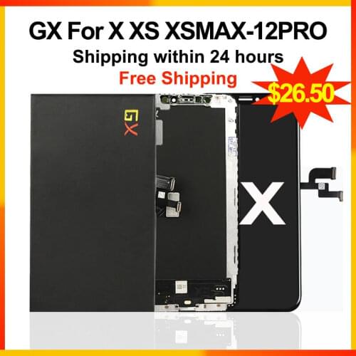 Factory Sale GX Screen For iPhone X GX OLED Hard XS 11 Pro MAX Display Digitizer Assembly LCD For iPhone X Display GX Soft X XS