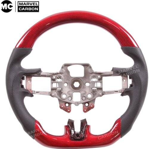 100% Real Carbon Fiber Steering Wheel for For-d Mustang GT