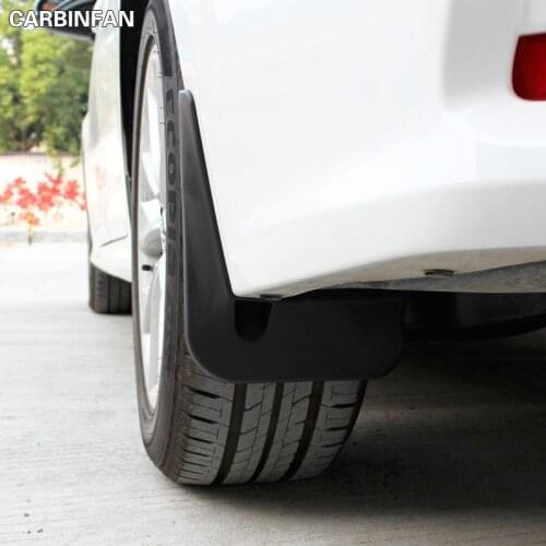 Car styling plastic fender soft mudguard protection flap splash mud guard frame 4pcs/set For Toyota Corolla 2019 2020