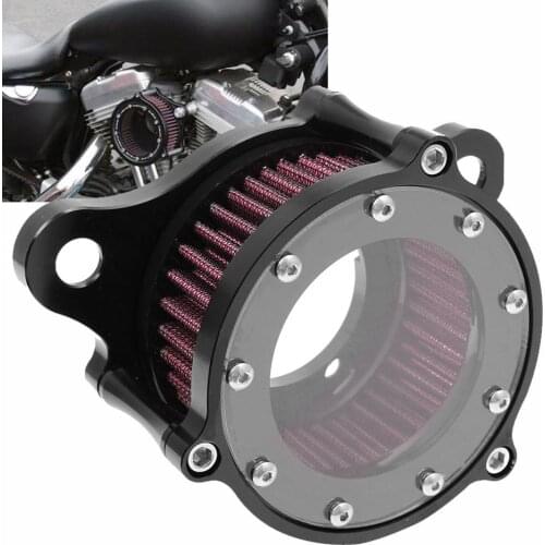 Motorcycle Air Filter CNC Intake Air Cleaner System Kit Motor Bike For Harley Sportster XL 883 XL1200 1992-2016
