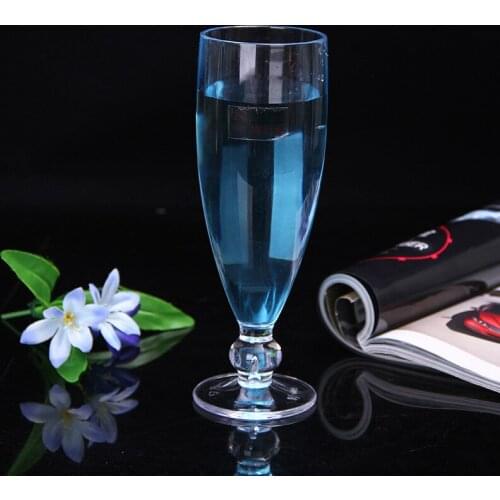 1pc 400ml Juice cup Wine Glass cold drink cup PC Acrylic Plastic Glasses Cups durable transparent