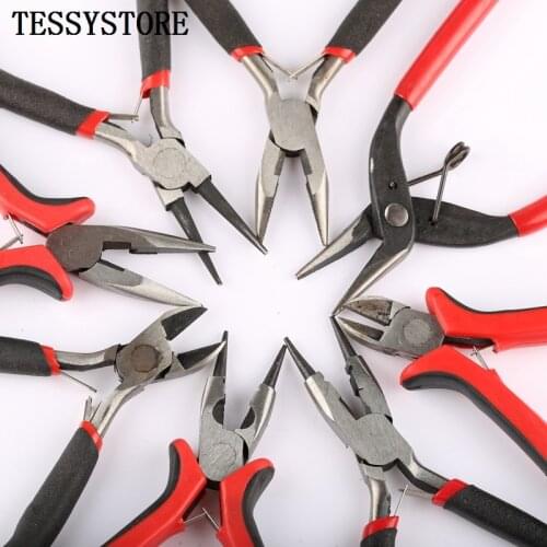 1 Pcs Hand Tool Jewelry Beads Pliers Steel Electronic Cutting Mini Pliers Scissors Wires Cutter Electron Tools