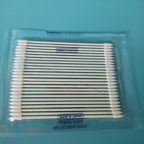 10bag 250strips 2.2mm two small double hard cotton stick water clean lintless to precision coated cotton swab wipe