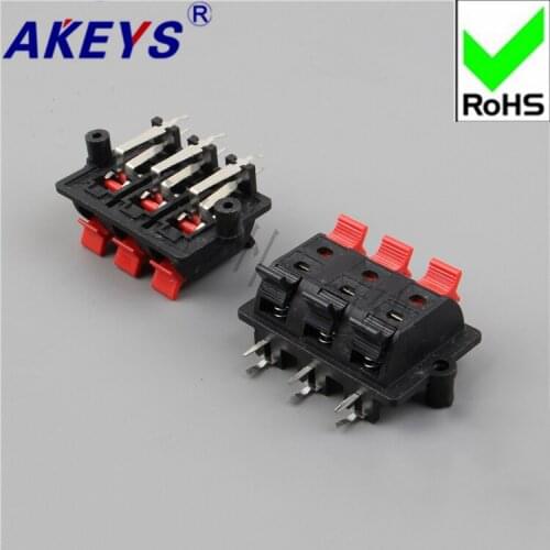 10 pcs Connect 6 premium audio junction clips Quick aging test CLIP WP6-3 external junction