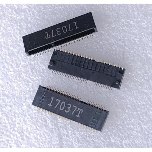 2PCS) Original ngff 67p connector m.2 SSD slot 11 12 h2.0 Gold Pin