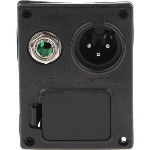 Acoustic Guitar Equalizer EQ Battery Box 4 Pin Any Guitars Case Cover Black