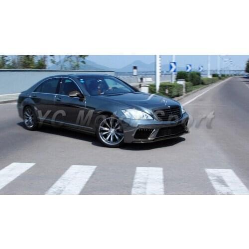 Car Accessories FRP Fiber Glass BS Style Front Fender Fit For 2007-2013 MB W221 S-Class Front Fender Flares