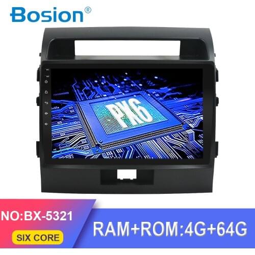 Bosion PX6 DSP Android 10 Car radio FOR Toyota Land Cruiser 11 200 2007-2015 LC200 k3 k5 navigation audio autoradio no 2 DIN
