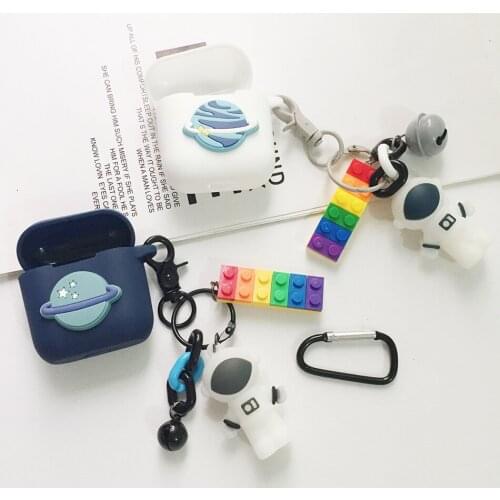 For QCY T8 T8S Case 3D Cartoon Silicone Protective Case For QCY T8S Wireless Bluetooth Earphone Cover capa