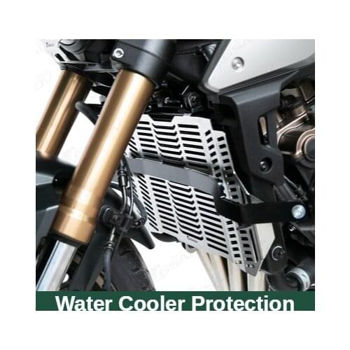 For Honda CB650R Motorcycle Water Tank Protection Steel Radiator Guard Grill Cover Protector Accessories