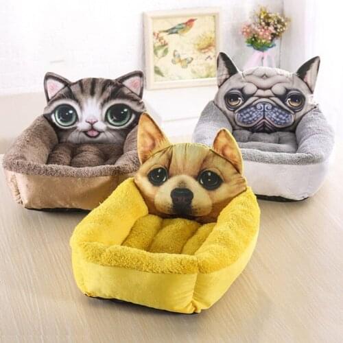 Pet Dog Kennel House Soft Nest Mat Dog Baskets Waterproof Warm Kennel For Cat Puppy Bed