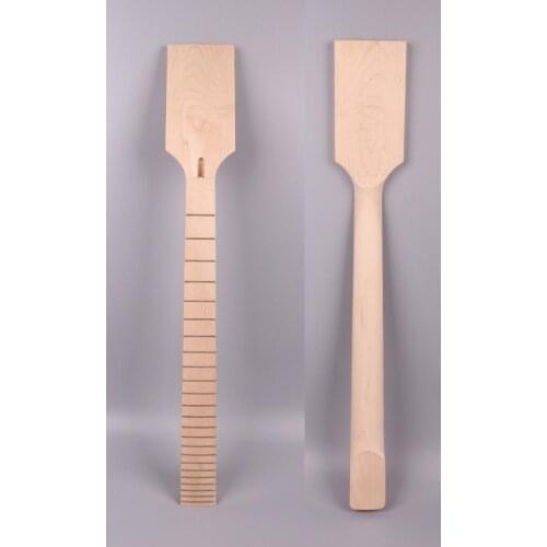 Electric guitar neck paddle Replacement 24 Fret 25.5" Truss Rod Maple Fine #P10