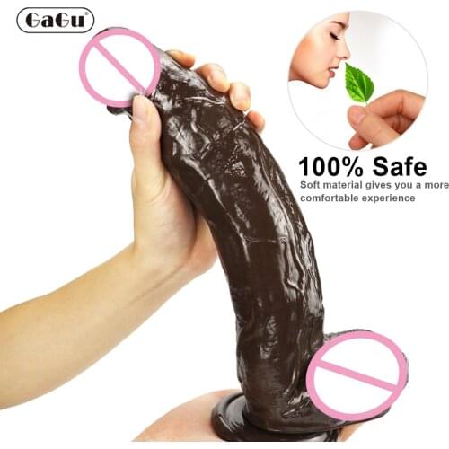GaGu Big Strapon Dildo No Vibrator With Suction Cup Huge Dildo Realistic Horse Dildos Anal Plug Adult Lesbian Sex Toys For Woman