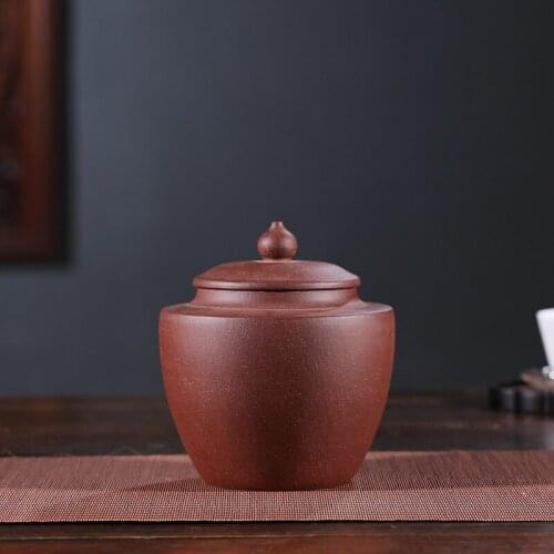 Yixing recommended caddy bulk wholesale violet arenaceous caddy can direct selling custom household utensils