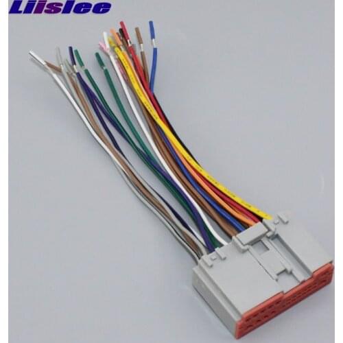 Liislee Plugs Into Factory Radio For HYUNDAI Sonata 2006 - 2007 Radio Wire Adapter Stereo Cable DIN To ISO