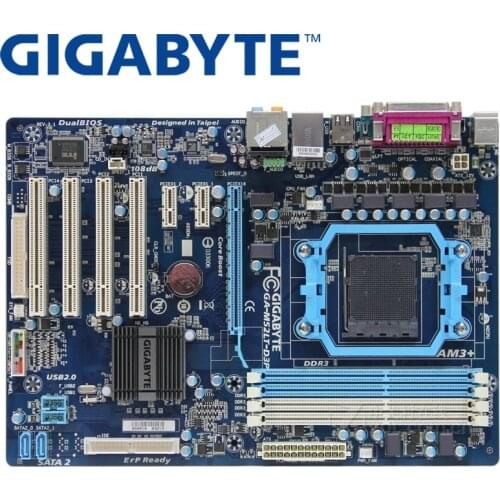 GIGABYTE GA-M52LT-D3P Desktop Motherboard For nForce 520LE Socket AM3+ For Phenom II/Athlon II DDR3 16G Used M52LT-D3P