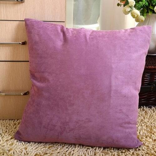 Cushion Cover Decorative Pillows Sofa Waist Throw Cushion Cover Solid 45 X 45cm Home Decor Pillowcase