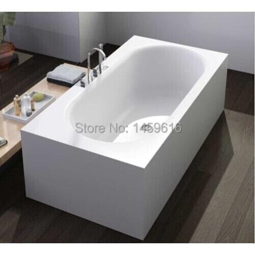 1800 X 930 X 550 MM REGINA STONE SOLID SURFACE BATHTUB CORIAN CUPC APPROVED FREESTANDING BATHTUB 1009