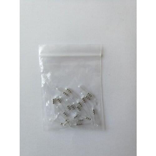 20pcs/lot 3mm3 ball Jig Fishing Lure Glass Rattles Insert Tube Rattles Shake Attract Fly Tie Tying Fishing rattle