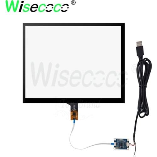 9.7 inch capacitive touch screen with 10 touch points usb interface support Linux Windows Android Raspberry pi plug and play