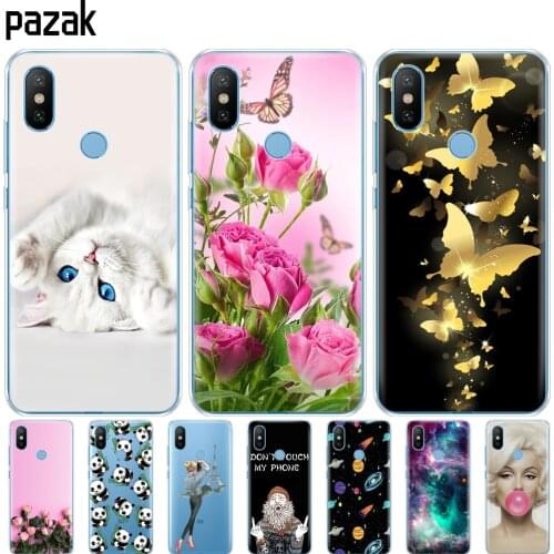 Silicon Case For Xiaomi Mix 2S case cover for Xiaomi Mi Mix 2S Mix 2 S soft tpu phone back cover protective pop printing coque