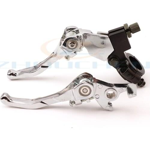 New Aluminum Alloy Folding Clutch & Brake Lever handle Fit CRF IRBIS Apollo Xmotos KAYO BSE Pit Dirt Bike Parts
