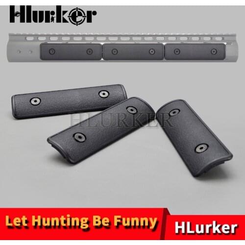 Tactical 3Pcs/Set Tactical 4" Keymod Rail Handguard Panel Cover Key Mod Protectors Polymer Hunting Accessories For Airsoft